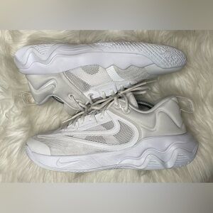 🏀Nike Giannis Immortality 3 
Triple White Mens Shoes size 9